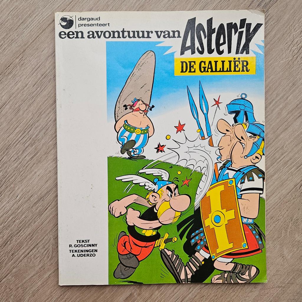 Asterix de Galliër - Klassiek stripboek, Eén stripboek, Ophalen of Verzenden, Gelezen, René Goscinny, Albert Uderzo