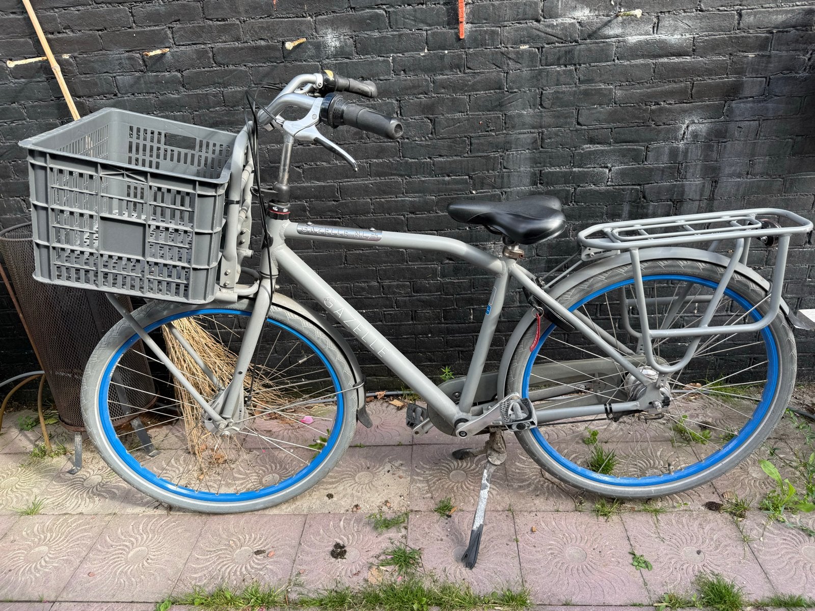 Gazelle Heavy Duty Herenfiets 28 inch, Fietsen en Brommers, Fietsen | Heren | Herenfietsen, Ophalen, Gebruikt, Versnellingen, 49 tot 53 cm