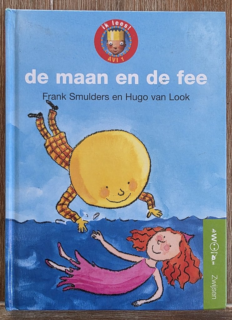 de maan en de fee - AVI 1 / AVI Start -  Groep 3 -  ik lees, Ophalen of Verzenden, Zo goed als nieuw, Frank Smulders, Fictie algemeen