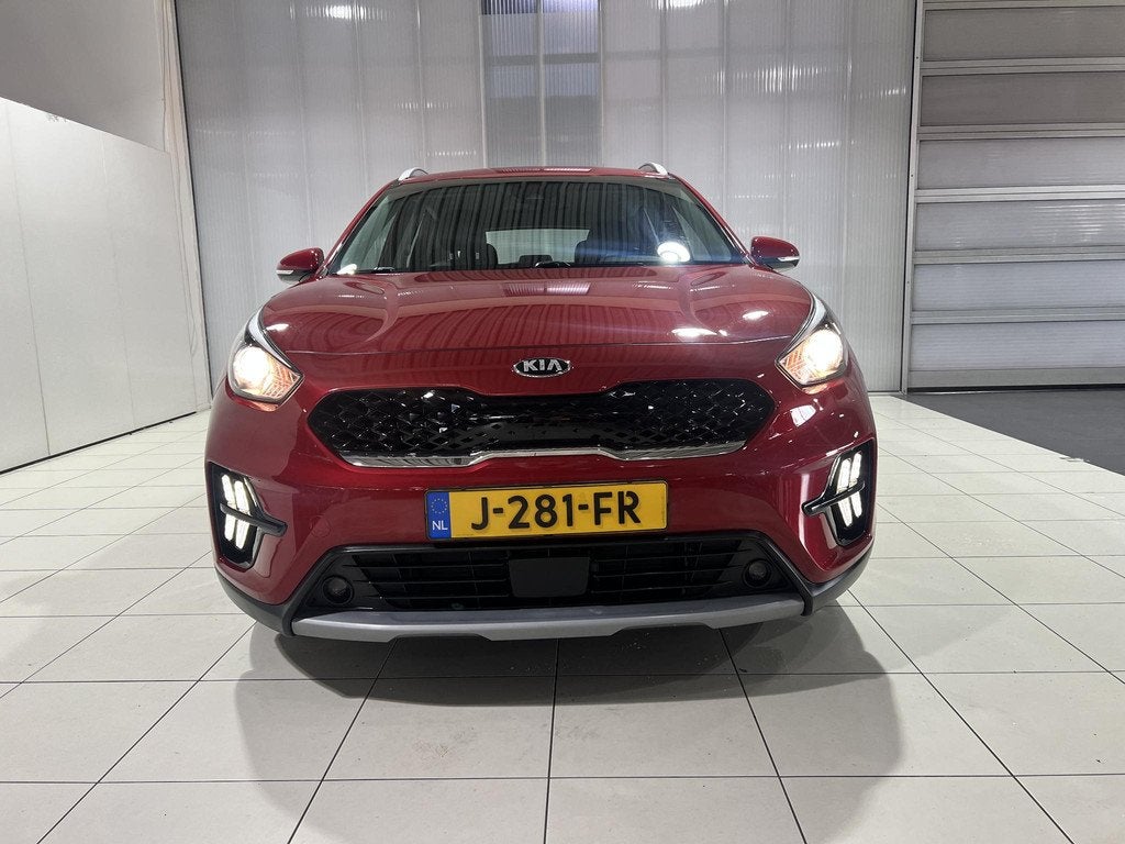 Kia Niro 1.6 GDi Hybrid DynamicLine Apple Carplay/Android Au, Auto's, Gebruikt, Euro 6, 2 kWh, Leder en Stof