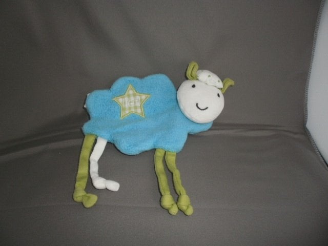 lief lifestyle schaap/lam badstof en velours blauw lijf 16cm, Overige karakters, Overige typen, Nieuw, Ophalen of Verzenden