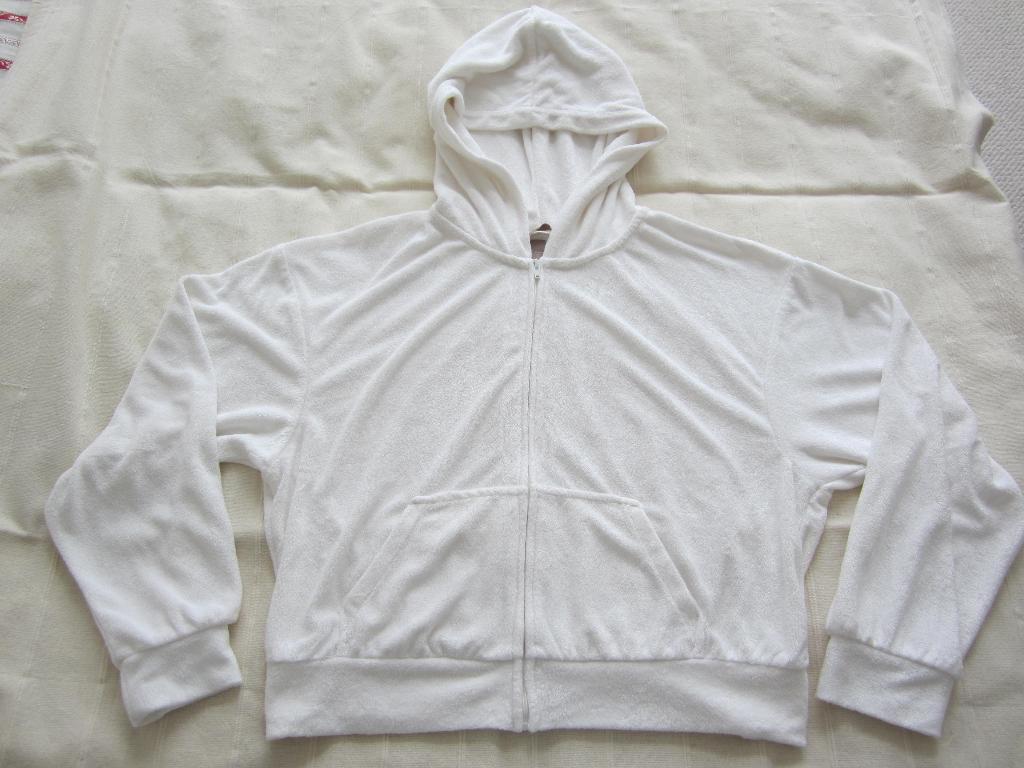 vest (badstof) - M - H&M, Maat 38/40 (M), H&M, Wit, Ophalen of Verzenden