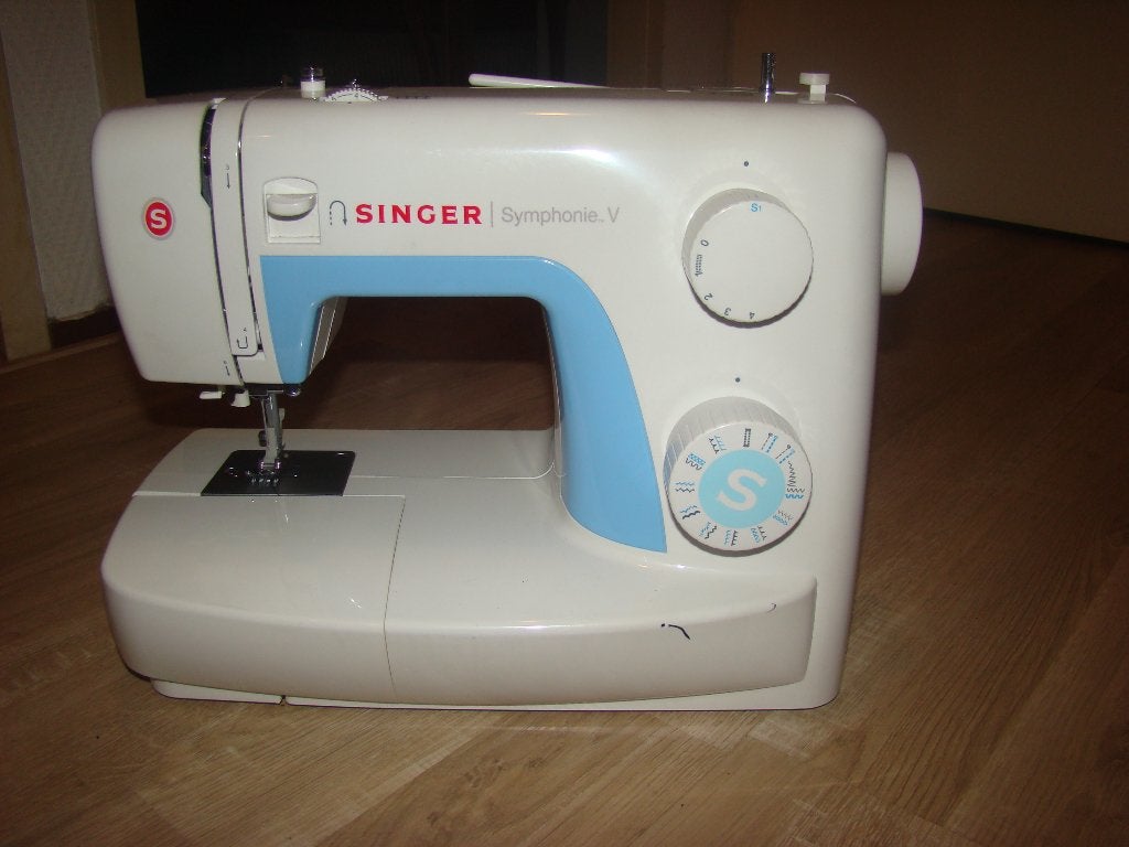 SINGER Symphonie V  zgan, Ophalen of Verzenden, Zo goed als nieuw, Naaimachine, Singer
