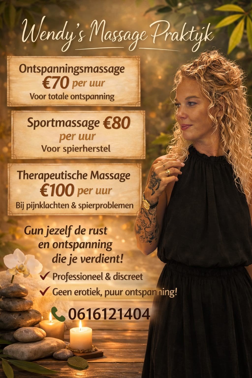 masseuses ontspanning