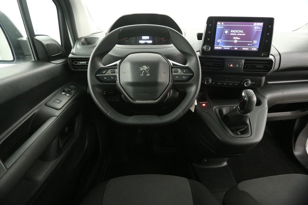 Peugeot Partner 1.5 BlueHDI L2 | 102PK | 3 Zits | Airco | Cr, Voorwielaandrijving, Stof, Gebruikt, Euro 6
