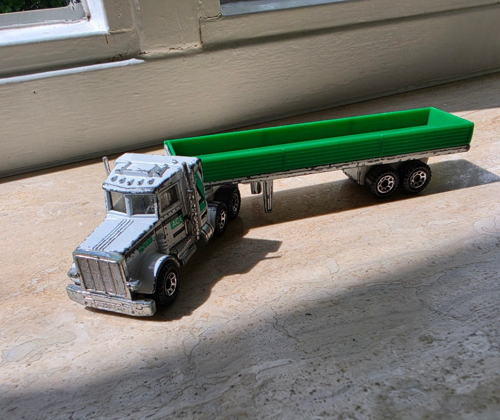 Matchbox Peterbilt vrachtwagen., Ophalen of Verzenden, Bus of Vrachtwagen