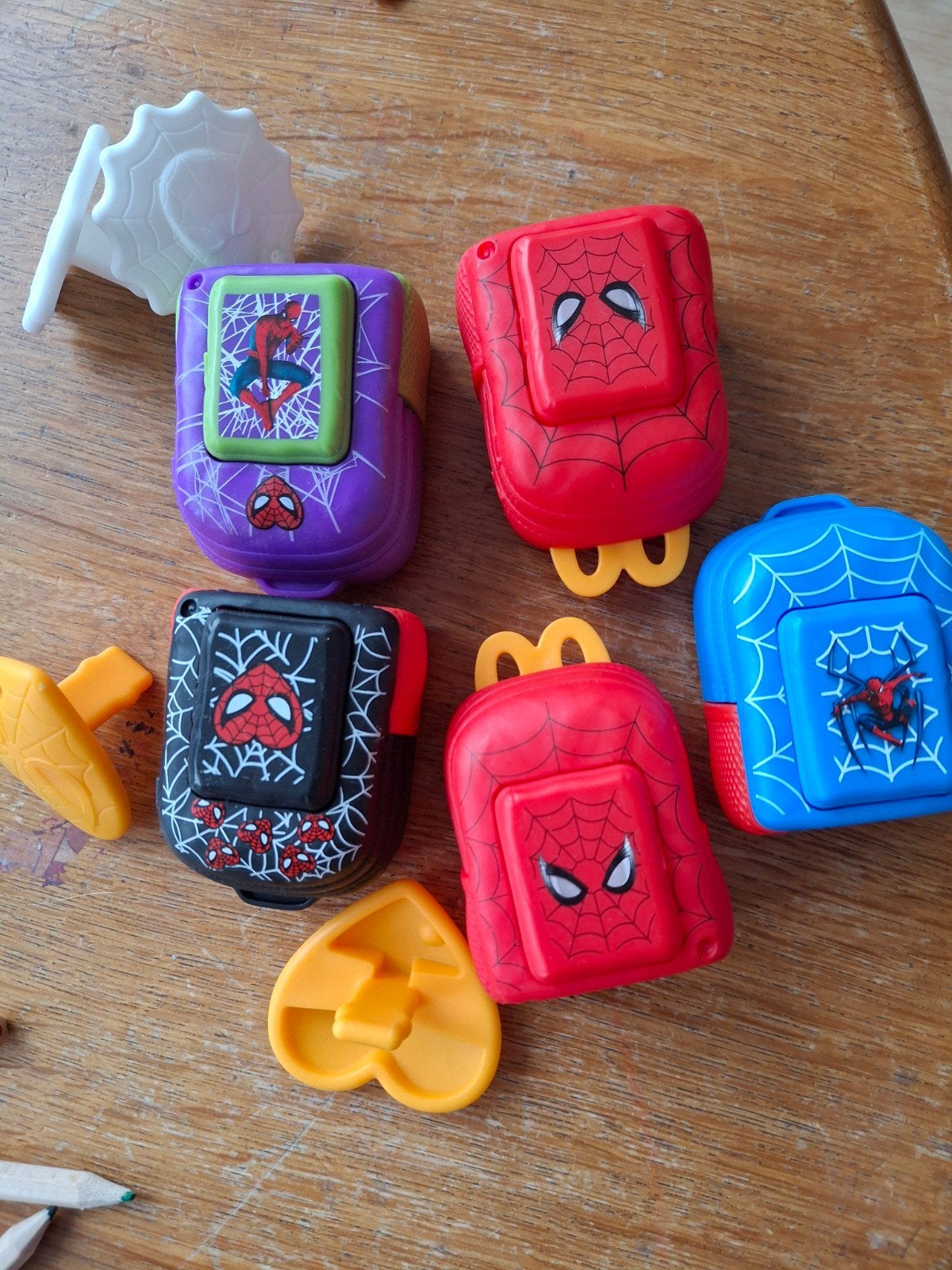 McDonald's Happy Meal Spiderman Speelgoed Set, Ophalen of Verzenden