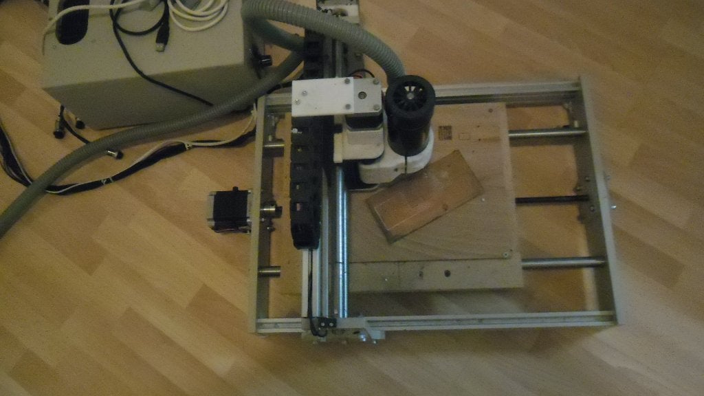 CNC Freesmachine met besturing, Ophalen, Gebruikt, Overige soorten, Zelfbouw