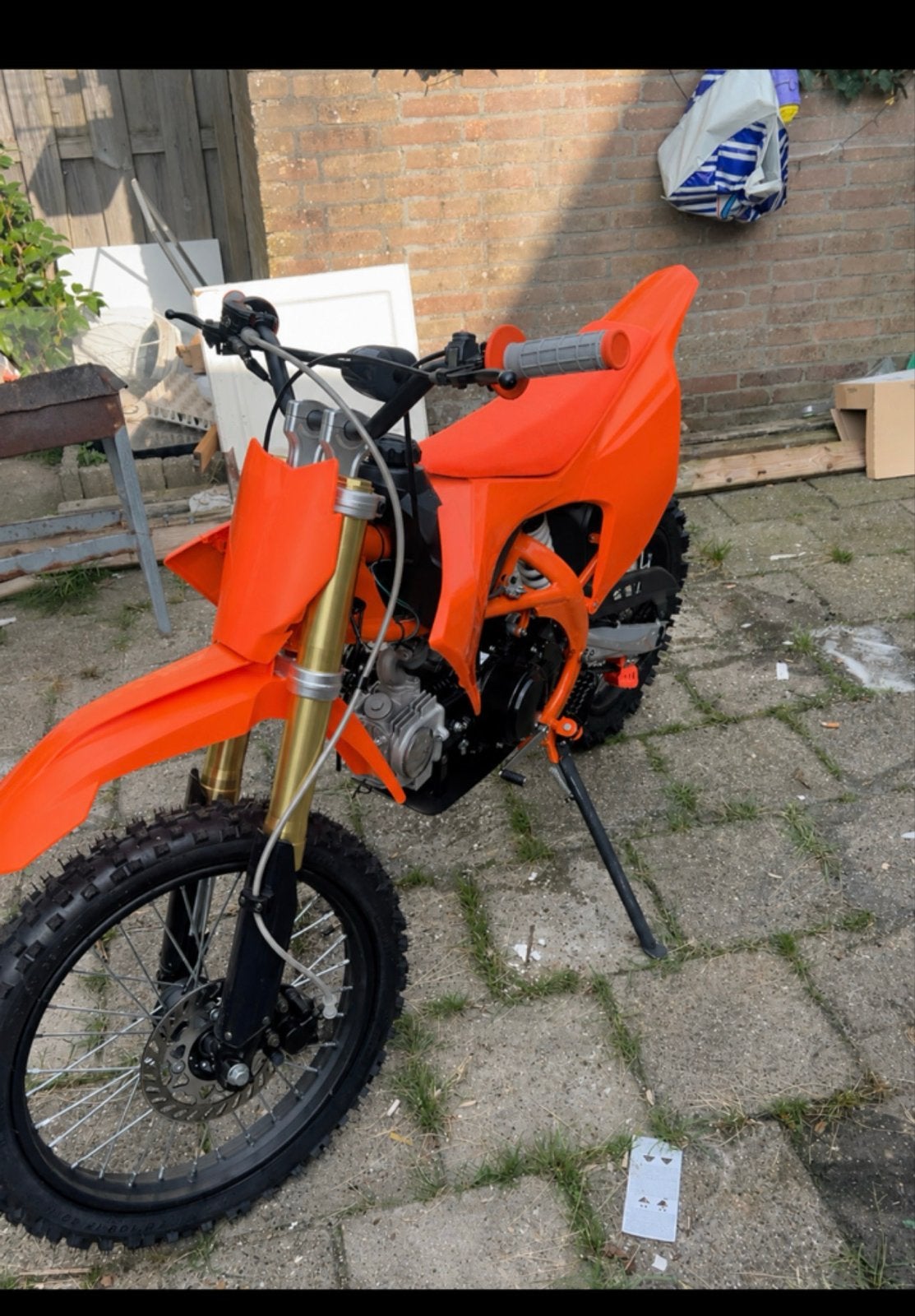 ️ Bijna nieuwe Ultra 125cc 4-Takt Crossmoter, 125 cc, Zo goed als nieuw, 4 versnellingen, Ophalen
