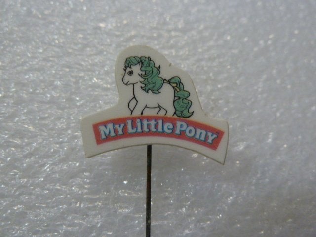 Vintage My Little Pony Speldje, Verzamelen, Ophalen of Verzenden, Gebruikt, Figuurtje, Speldje of Pin