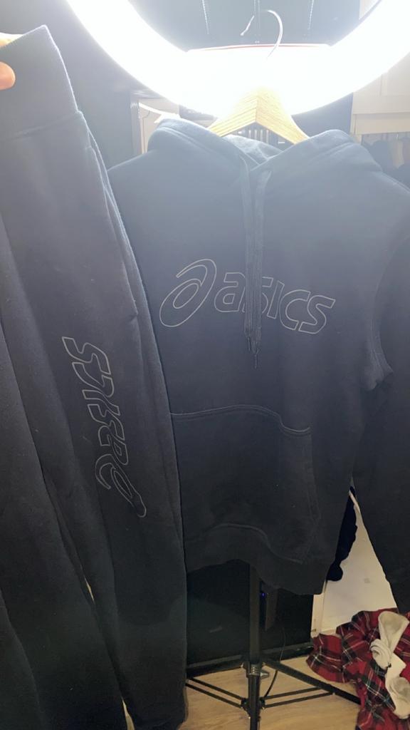 Asics (S) NIEUW trainingspak, Kleding | Heren, Truien en Vesten, Ophalen, Zo goed als nieuw