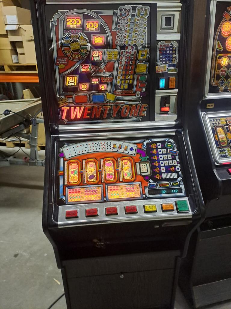Gokautomaat 'Twenty One' met MPU4 systeem, Verzamelen, Euro, Ophalen of Verzenden, Gebruikt, Met sleutels