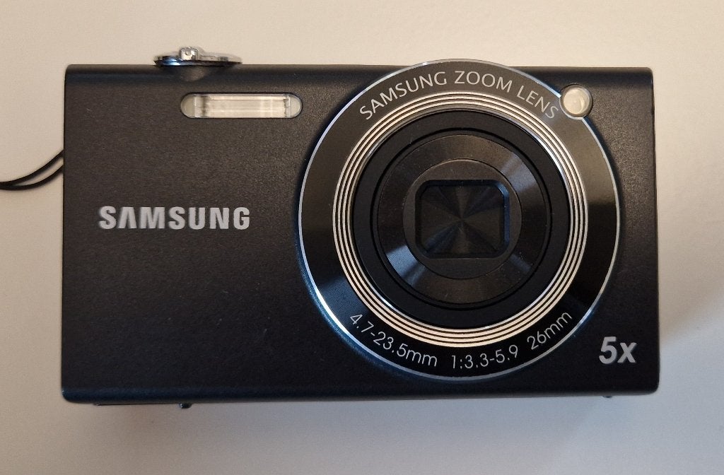 Samsung SH 100 compact camera compleet, 14 megapixels, Ingebouwde flitser, Geheugenkaart, Ophalen of Verzenden
