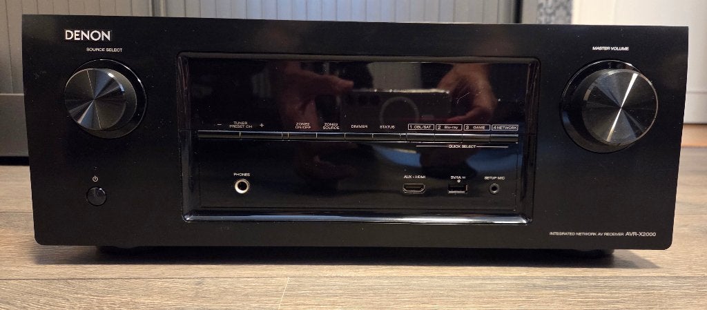 Denon AVR-X2000 7.1 home cinema receiver, Ophalen, Denon, Zo goed als nieuw, 120 watt of meer