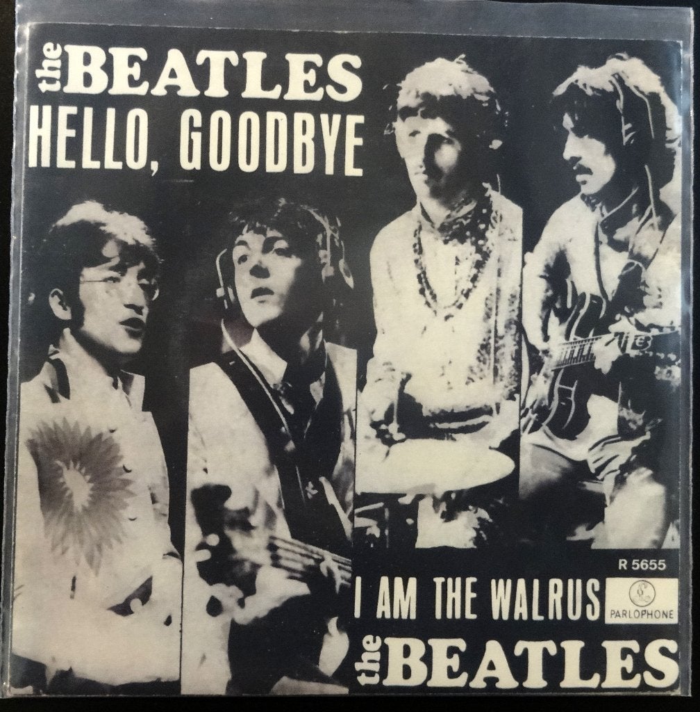Vinyl single The Beatles - Hello, Goodbye - € 3,50, Cd's en Dvd's, Vinyl Singles, Gebruikt, 7 inch, Ophalen of Verzenden, Pop