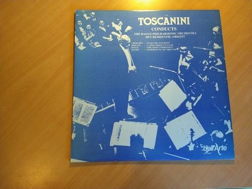 Elpee toscanini conducts the hague philharmonic orchestra, Cd's en Dvd's, Vinyl | Klassiek, Ophalen of Verzenden, Zo goed als nieuw