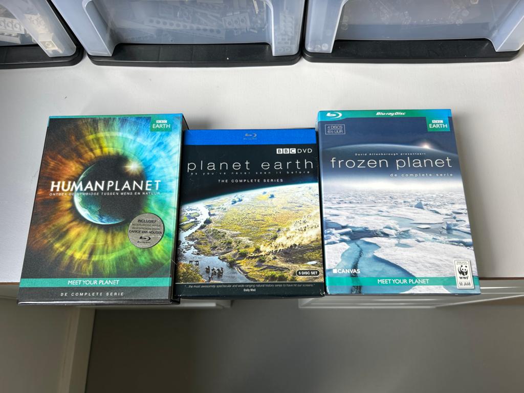 BBC Earth Boxsets: Human Planet, Planet Earth, Frozen Planet, Ophalen, Alle leeftijden, Boxset, Natuur