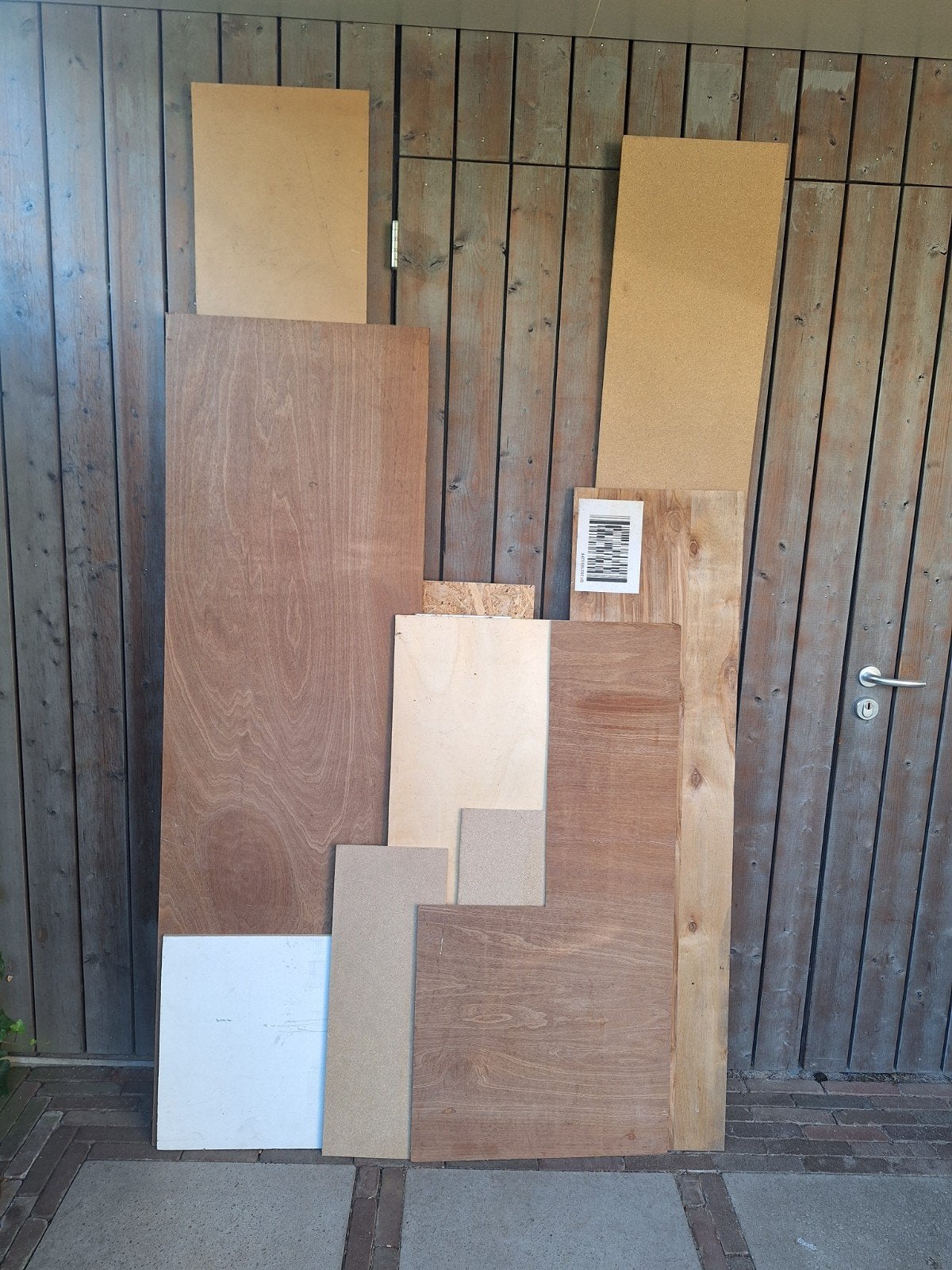 Gratis houten panelen, divers, Doe-het-zelf en Verbouw, Hout en Planken, Ophalen