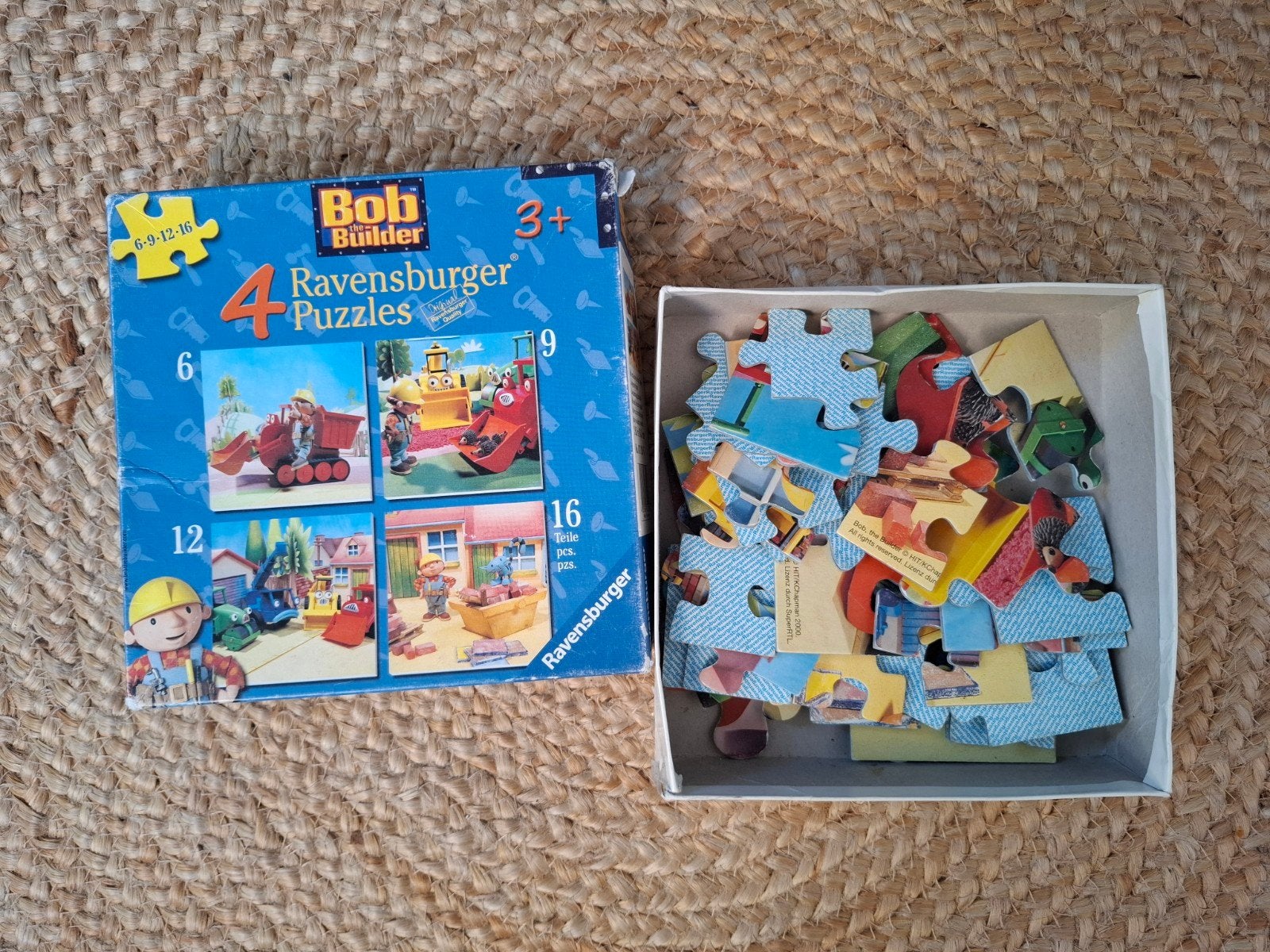 Puzzel 4-in-1 Bob de Bouwer, Ophalen of Verzenden