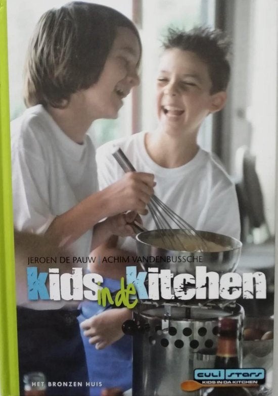 KOOKBOEK - Kids in de Kitchen - Jeroen De Pauw, Jeroen De Pauw, Zo goed als nieuw, Gezond koken, Nederland en België