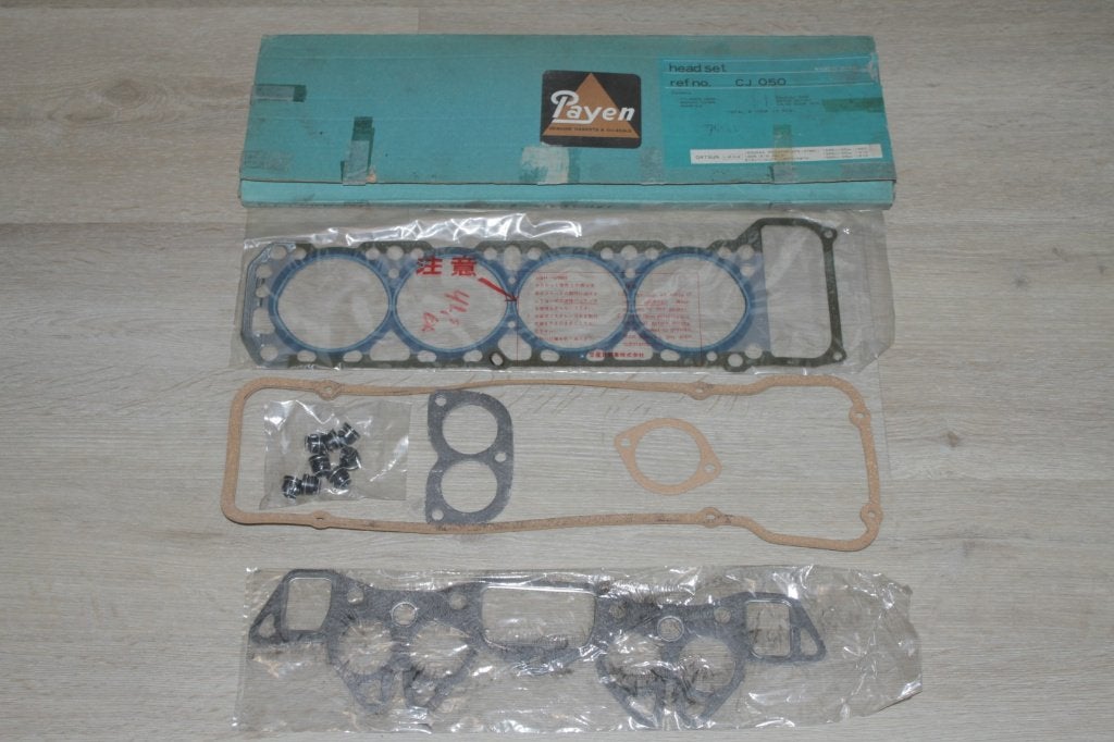 Koppakkingset Datsun L16 motor Bluebird / Violet, Ophalen