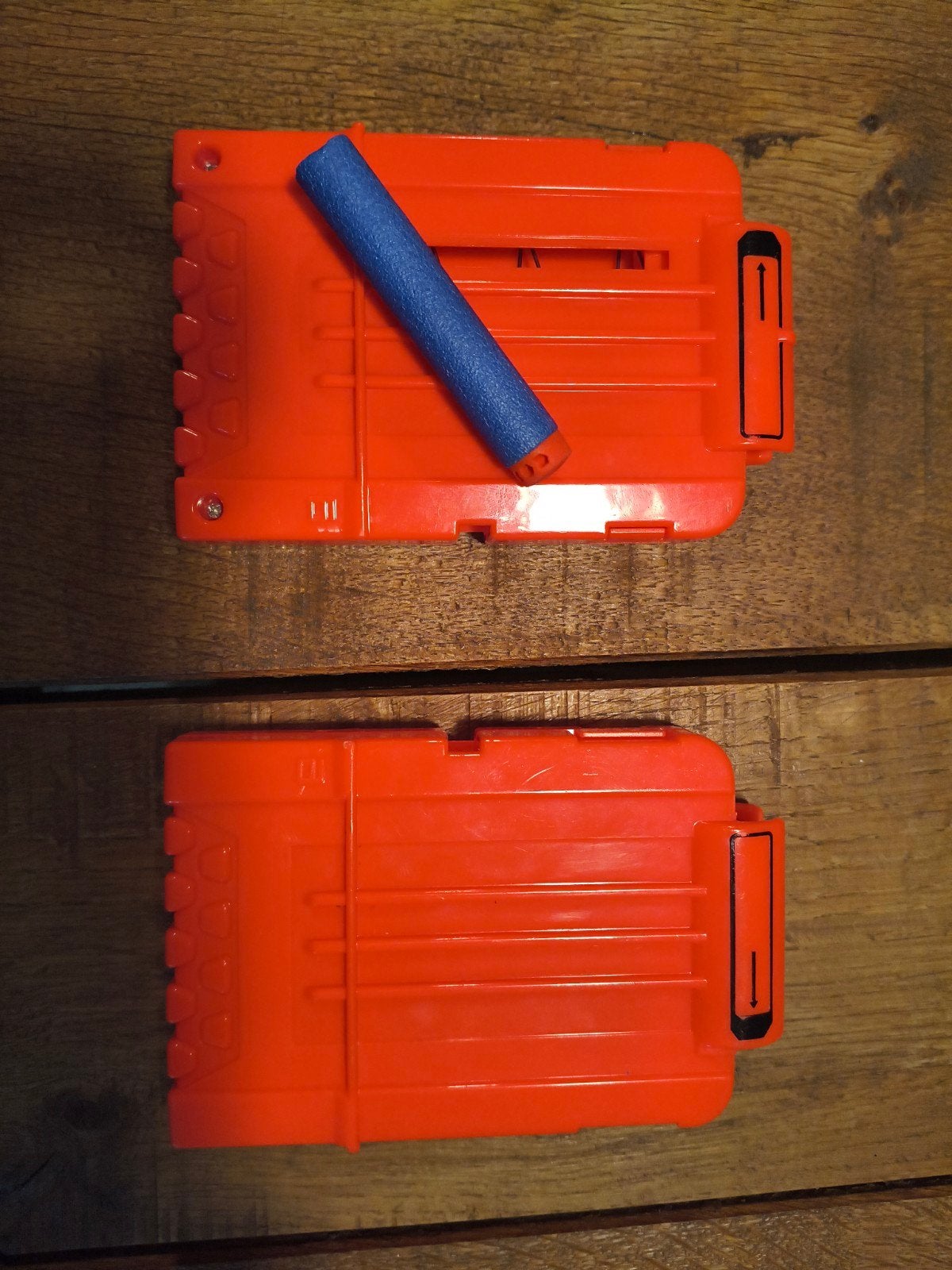 Nerf magazijnen (2 stuks) met 14 pijltjes, Ophalen, Zo goed als nieuw