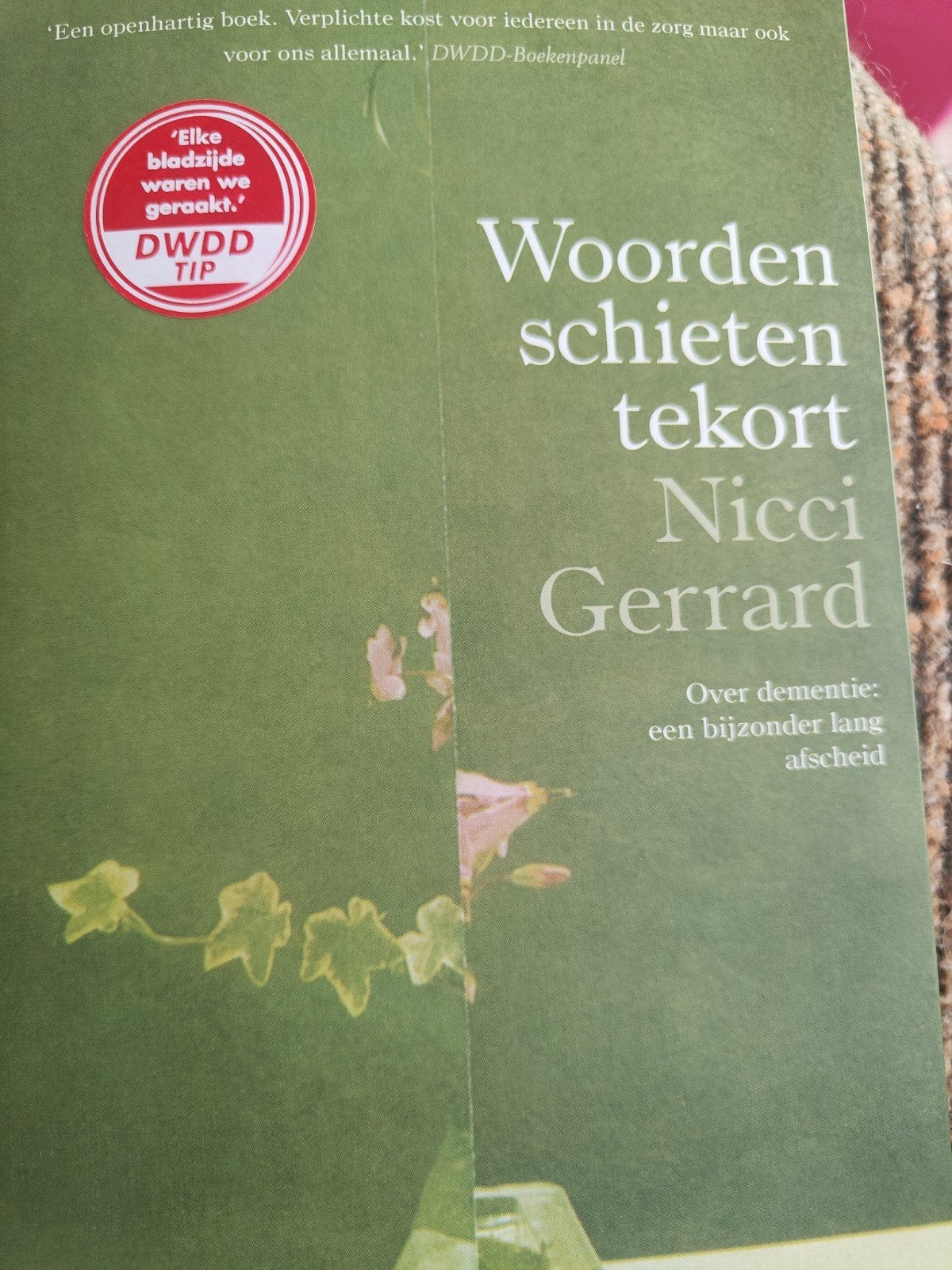 Nicci Gerrard - Woorden schieten tekort over dementie, Boeken, Ophalen of Verzenden, Zo goed als nieuw, Nicci Gerrard