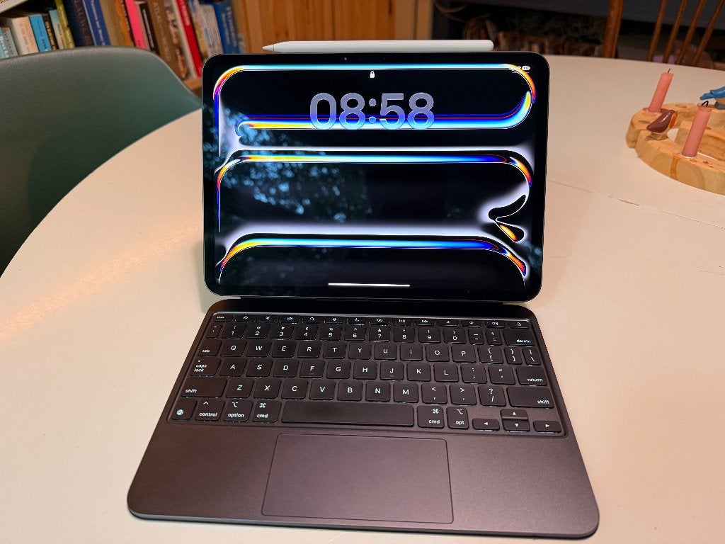 iPad Pro M4 11" + Magic Keyboard + Pencil, Apple iPad, Zwart, 11 inch, Ophalen of Verzenden