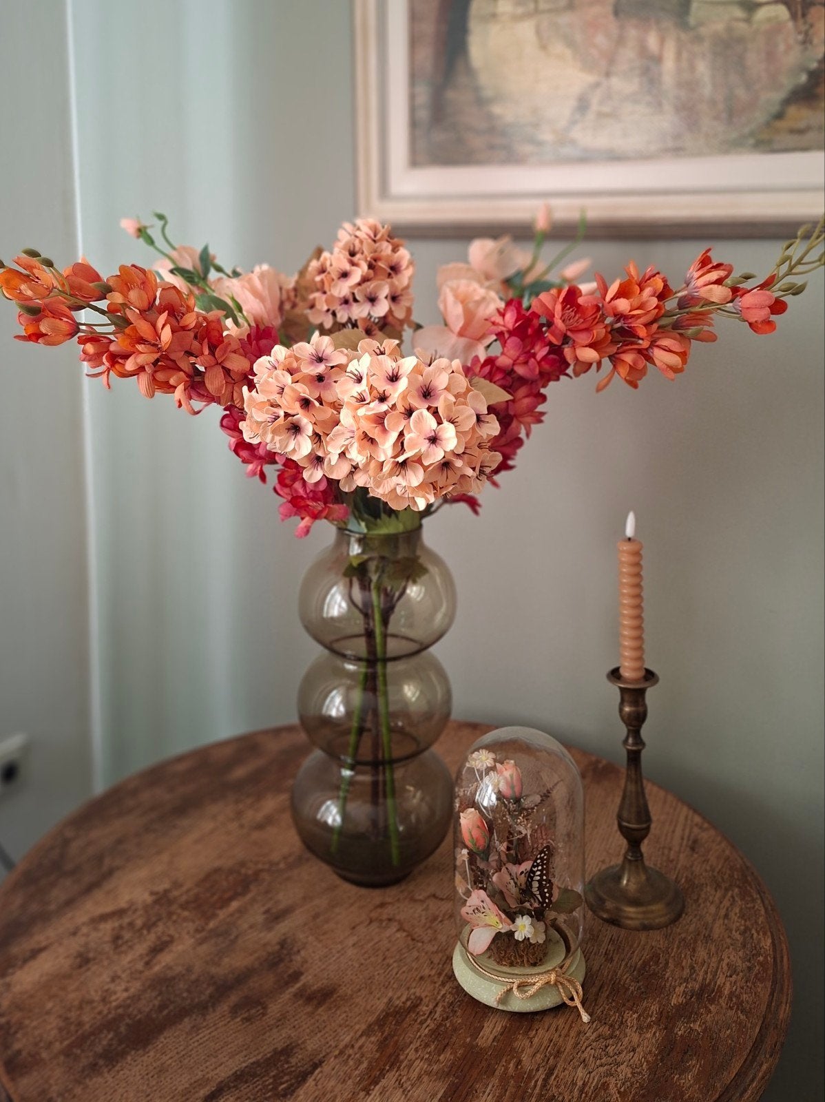 Boeket zijden bloemen zijden boeket  nieuw!!, Ophalen, Nieuw