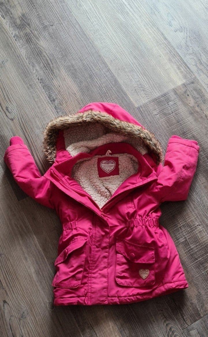Roze tussenjas voor meisjes - Maat 98, Gebruikt, Meisje, Ophalen of Verzenden, Primark