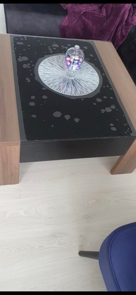 Salontafel, 50 tot 100 cm, Vierkant, Zo goed als nieuw, Minder dan 50 cm