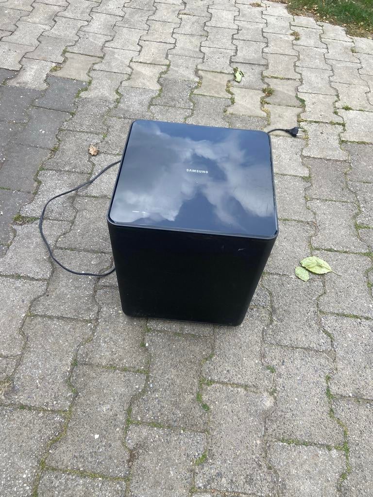 Samsung Subwoofer PS-WR65BB - Krachtige Baservaring, Ophalen of Verzenden, Gebruikt, Minder dan 60 watt, Subwoofer
