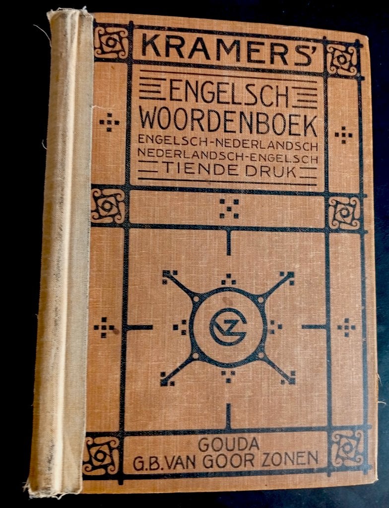 Kramer's Engelsch Woordenboek 1926, Gelezen, Overige uitgevers, Dr. F.P.H. Prick van Wely, Ophalen of Verzenden