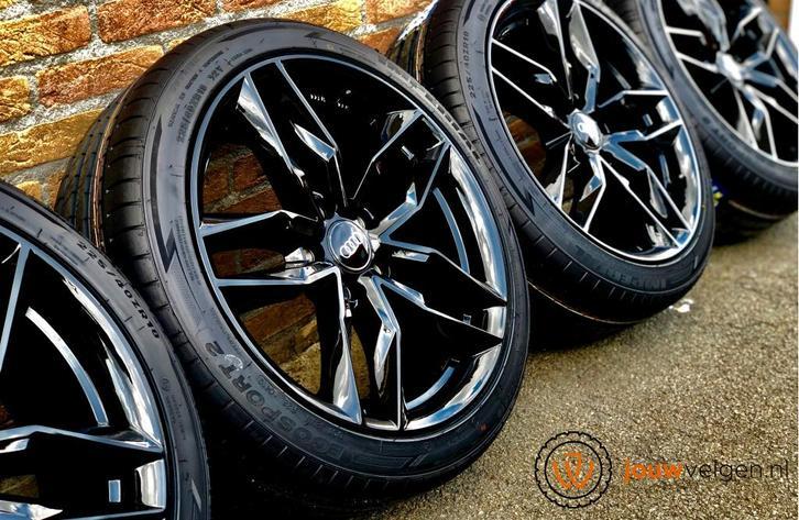 Audi A3 A4 VW Golf Caddy 18 inch met all season, Niet ingevuld, 18 inch, Banden en Velgen, Niet ingevuld