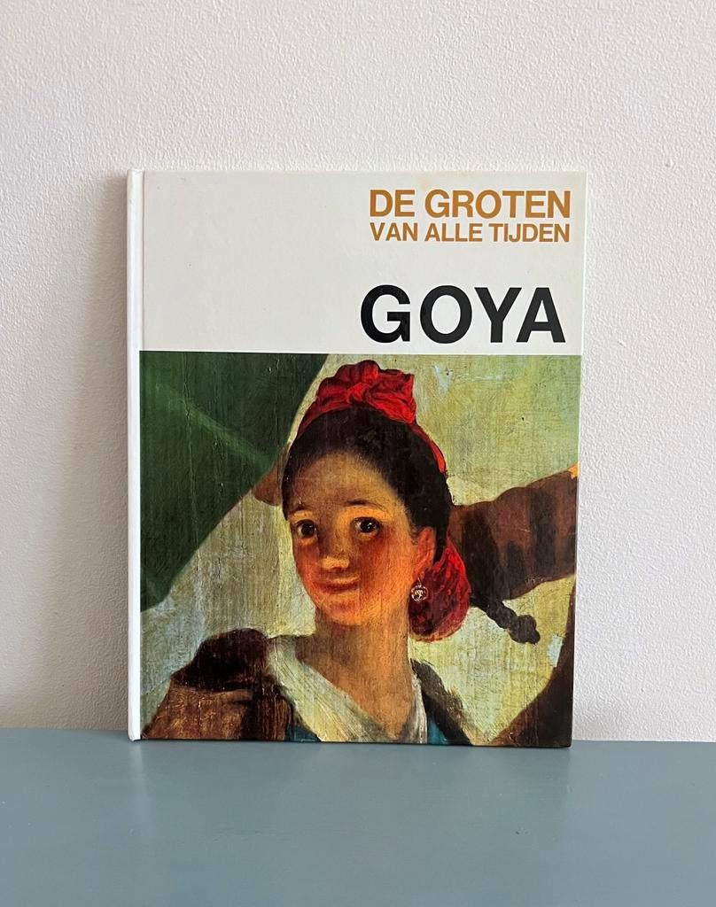 Vintage kunstboek GOYA – De groten van alle tijden, Ophalen of Verzenden, Gelezen, Schilder- en Tekenkunst