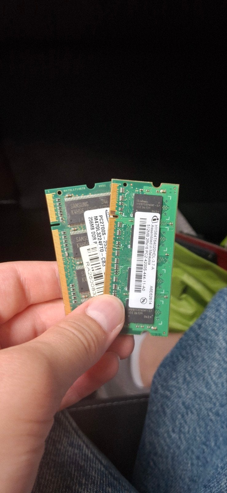 2 DDR2 SO-DIMM laptop RAM-geheugenmodules., Ophalen of Verzenden, Nieuw, DDR2, Laptop