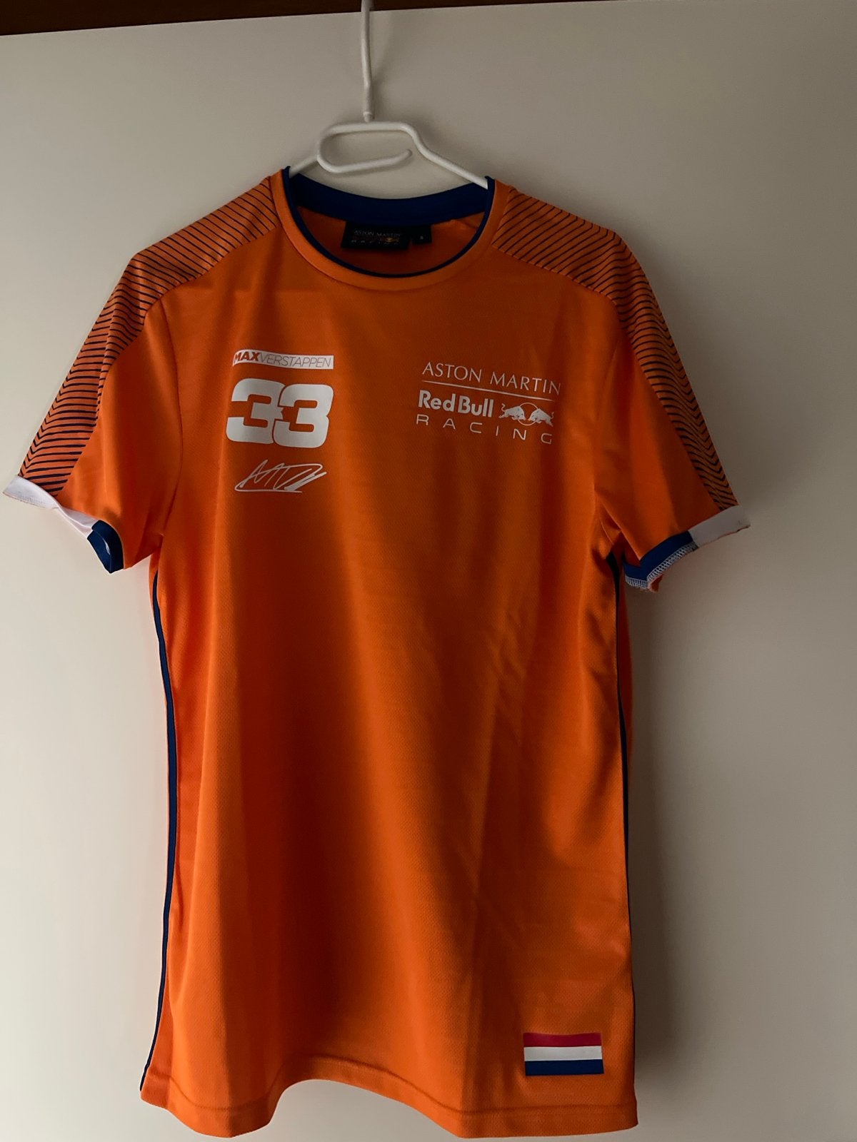Max Verstappen Red Bull Racing T-shirt - Maat S, Ophalen of Verzenden, Zo goed als nieuw, Maat 46 (S) of kleiner, Oranje