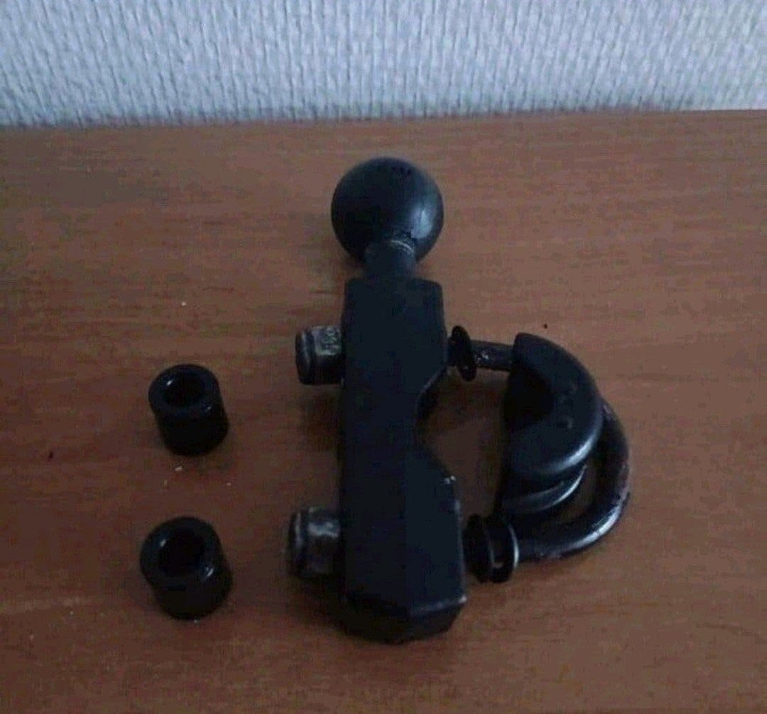 Orginele ram mount klem zwart bv voor bv het stuur, Ophalen of Verzenden, Gebruikt