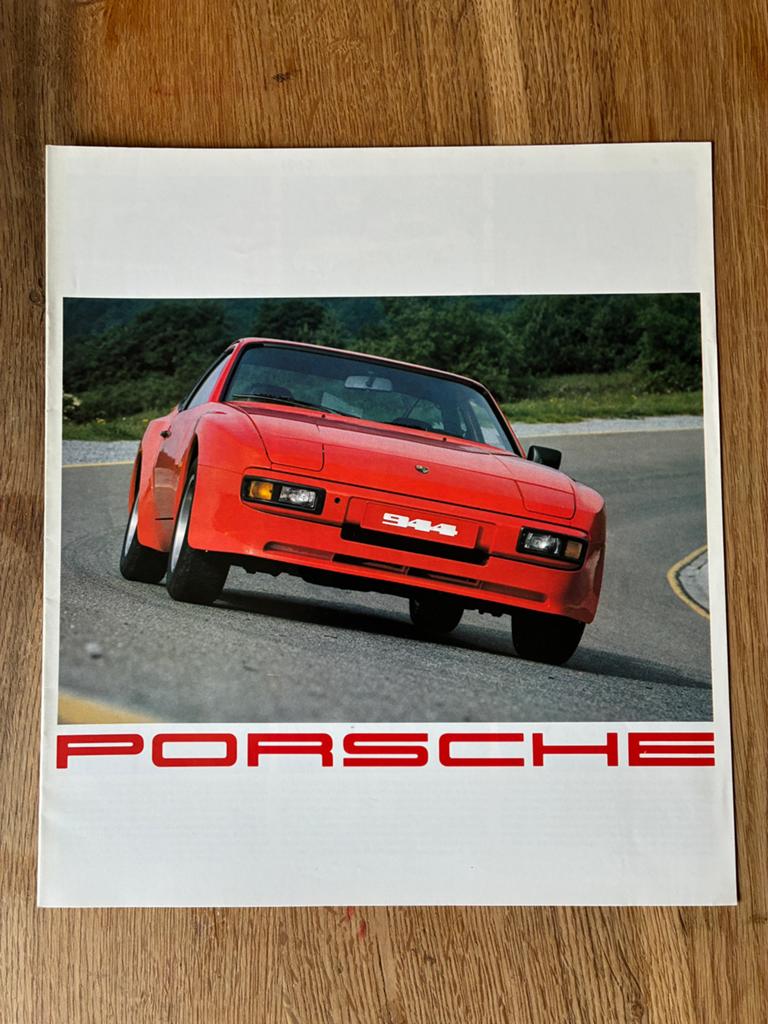 Porsche programma brochure 1981, Ophalen of Verzenden, Zo goed als nieuw, Porsche