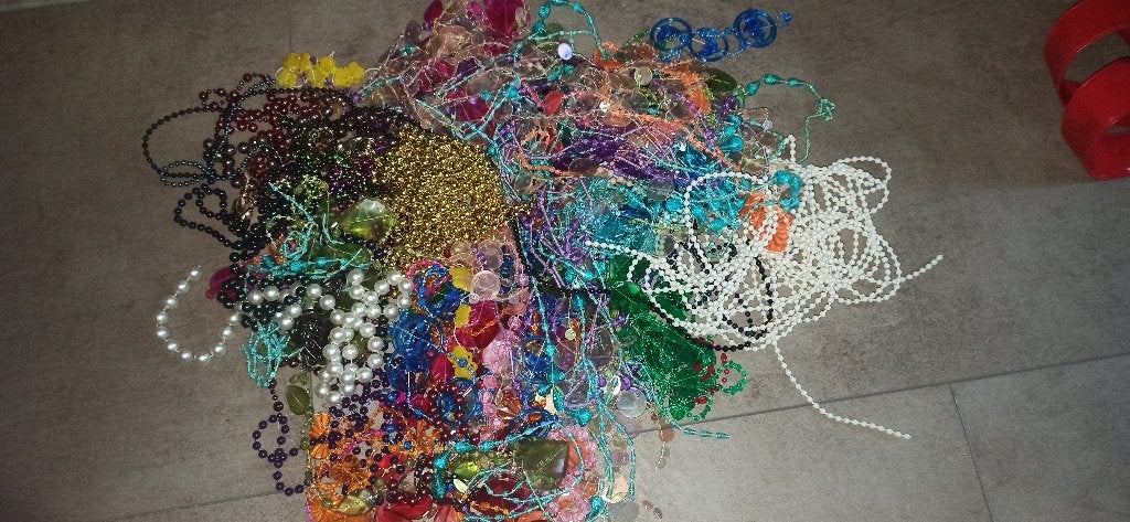 plastic kettingen, Hobby en Vrije tijd, Fantasie, Gebruikt, Meerkleurig, Ophalen of Verzenden