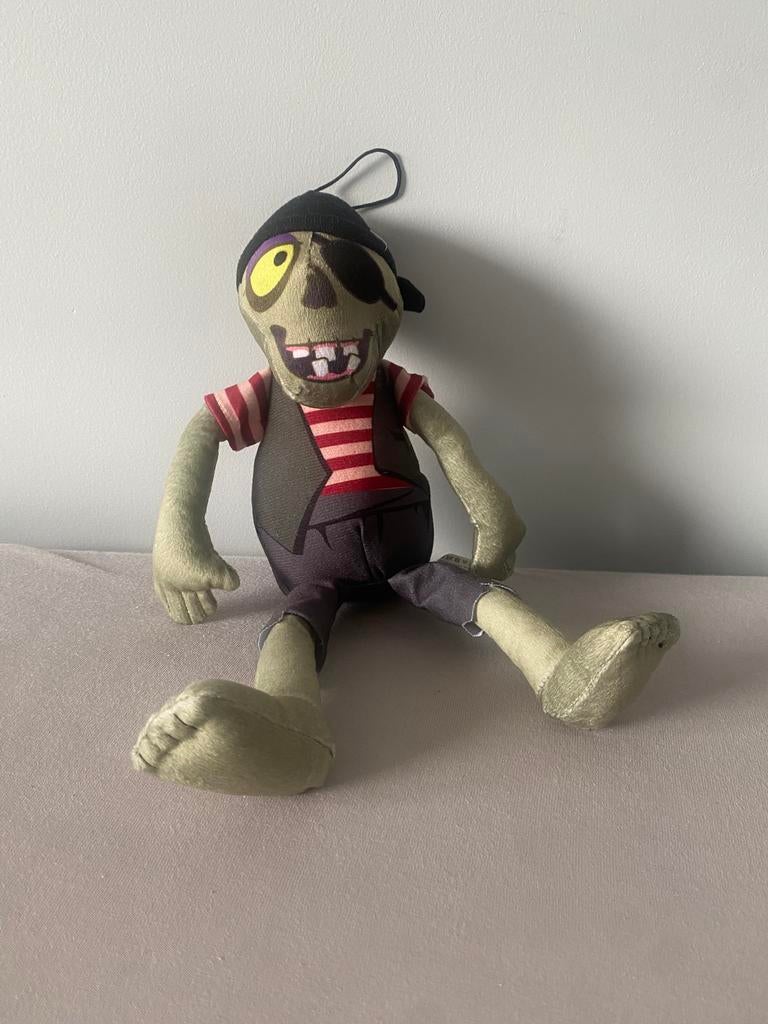 Zombie piraat knuffel, Ophalen of Verzenden, Zo goed als nieuw, Overige typen