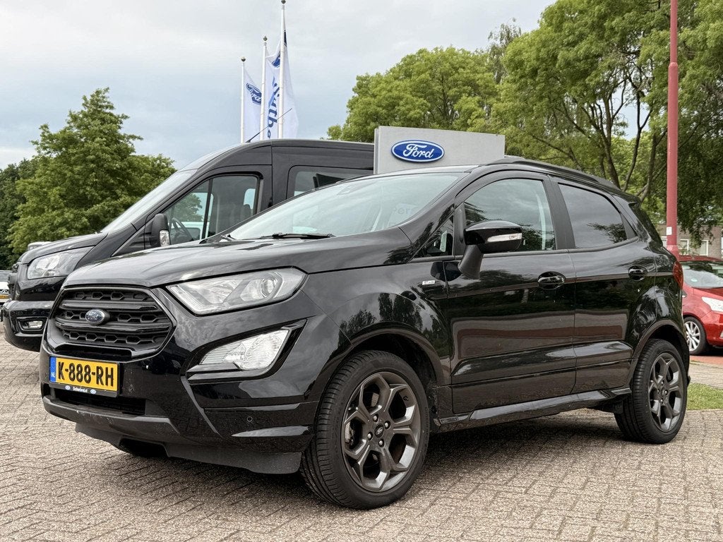 Ford EcoSport 1.0 EcoBoost ST-Line Black 125pk Achteruitrijc, Auto's, Ford, Voorwielaandrijving, 125 pk, Gebruikt, Euro 6