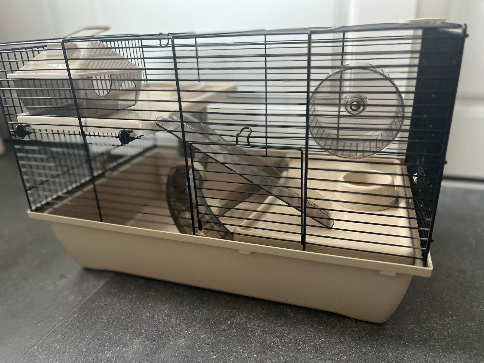 Interzoo hamsterkooi, Ophalen, Gebruikt, Loopwiel of Rad