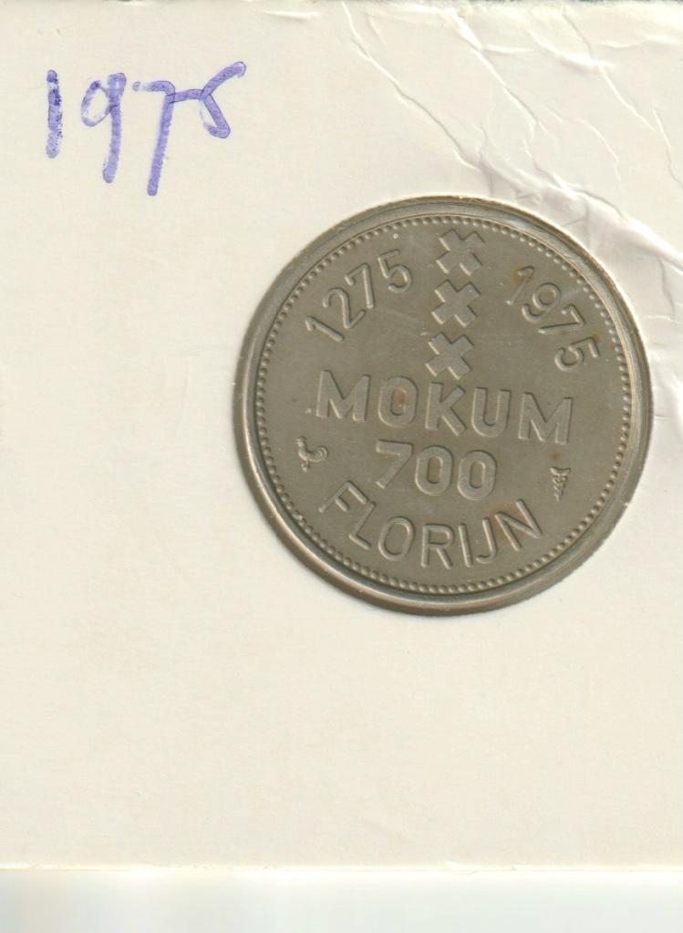 penning 700 jaar Mokum, Postzegels en Munten, Verzenden, Overige materialen