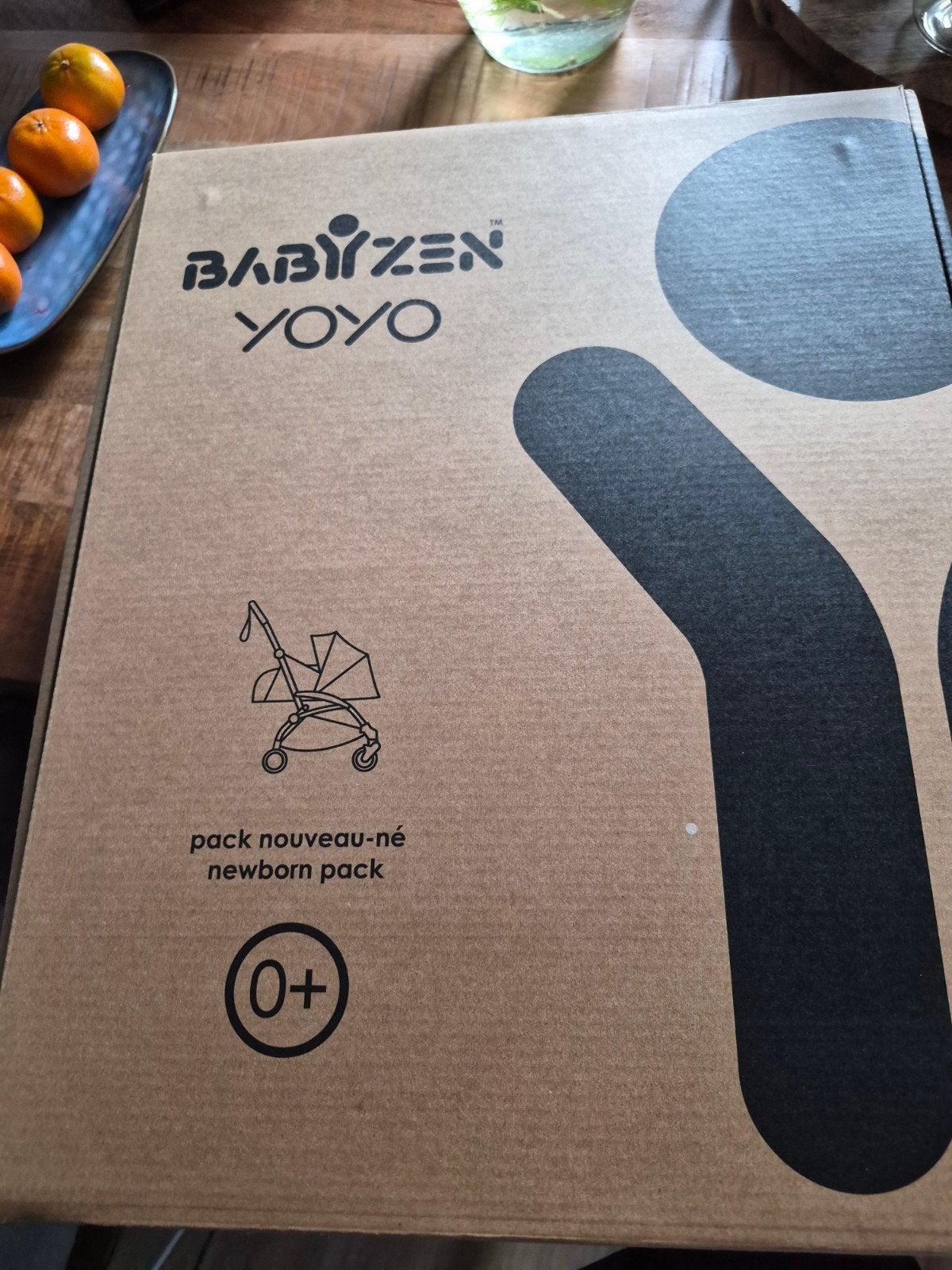 Stokke Babyzen YOYO 0+, 6+ en voetenzak zwart, Ophalen, Zo goed als nieuw, Overige merken