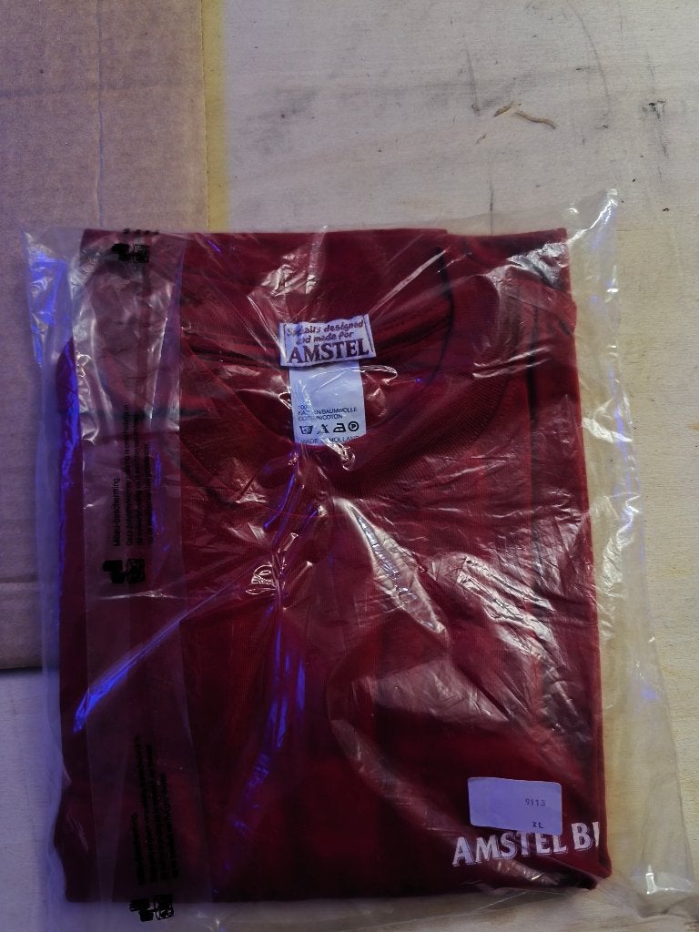 Amstel Bier T-shirt - Nieuw in verpakking (XL), Ophalen of Verzenden, Nieuw, Kleding, Amstel