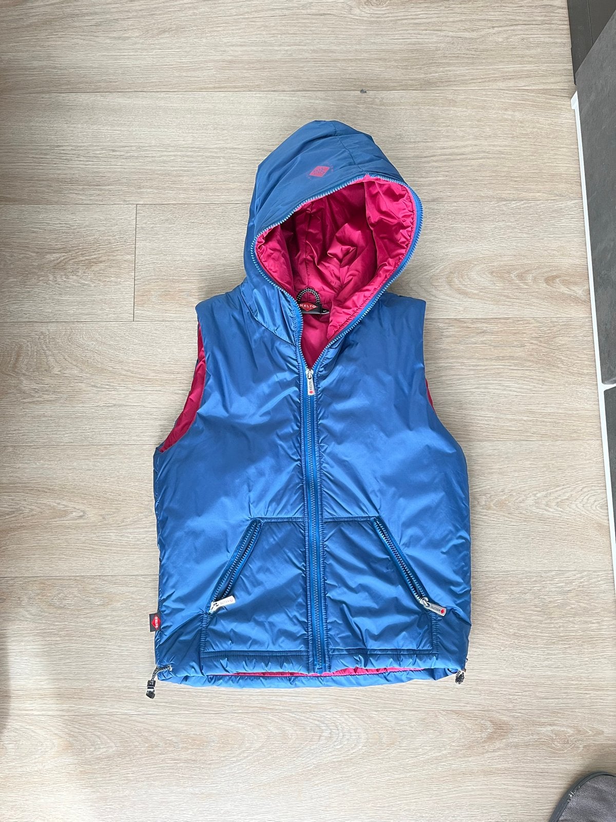 Kelto Bodywarmer - Blauw/Roze - Maat S, Ophalen of Verzenden, Nieuw, Maat 36 (S), Blauw