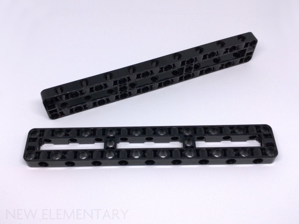 5 technic Lego frame 3x19 zwart, Kinderen en Baby's, Speelgoed | Duplo en Lego, Lego, Ophalen of Verzenden, Zo goed als nieuw