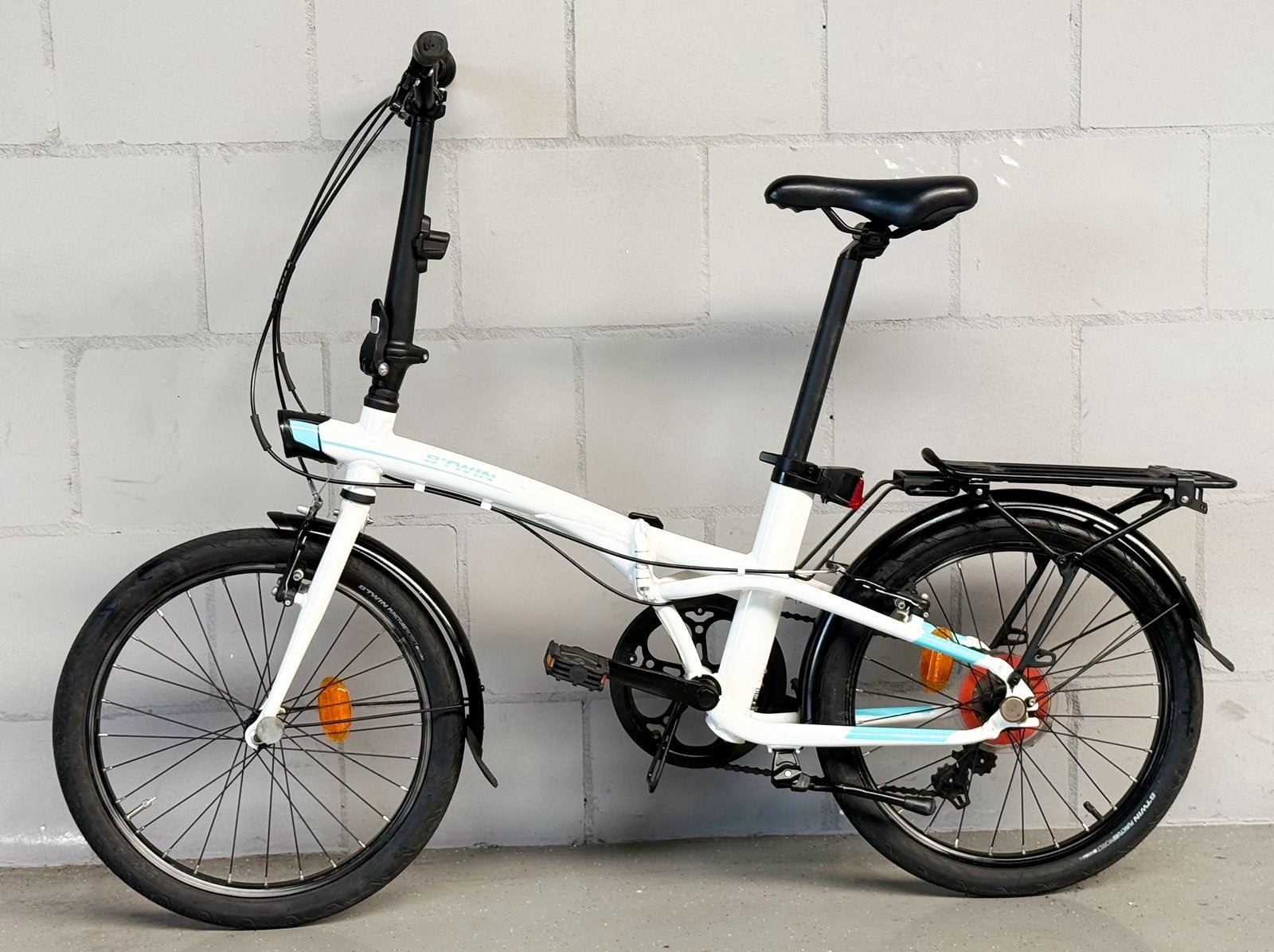 Decathlon Btwin Tilt500 - Vouwfiets - 6 versnellingen, Fietsen en Brommers, 20 inch of meer, Versnellingen, Zo goed als nieuw