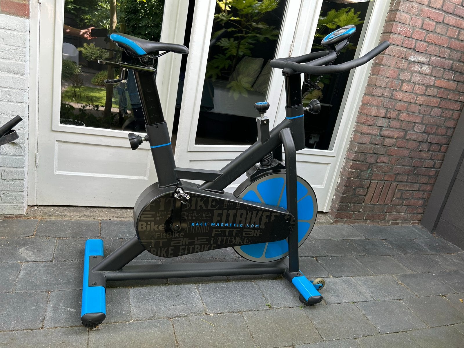 Fitbike Race Magnetic Home Spinningfiets, Sport en Fitness, Ophalen, Gebruikt, Spinningfiets, Metaal